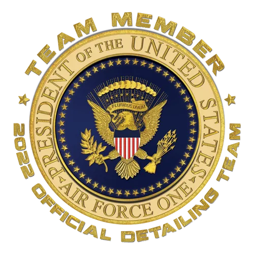 2022 Official Detailing Team - Selected Team Member badge from the President of the United States Air Force One